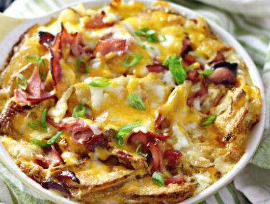 Foodista | Recipes, Cooking Tips, and Food News | Cheesy Scalloped